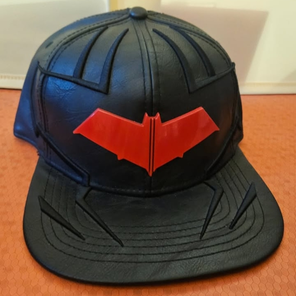 Kids Black and Red Cap